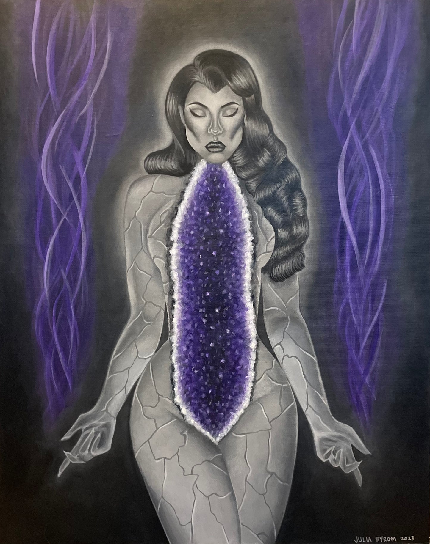 “Amethyst Empress” Original Painting