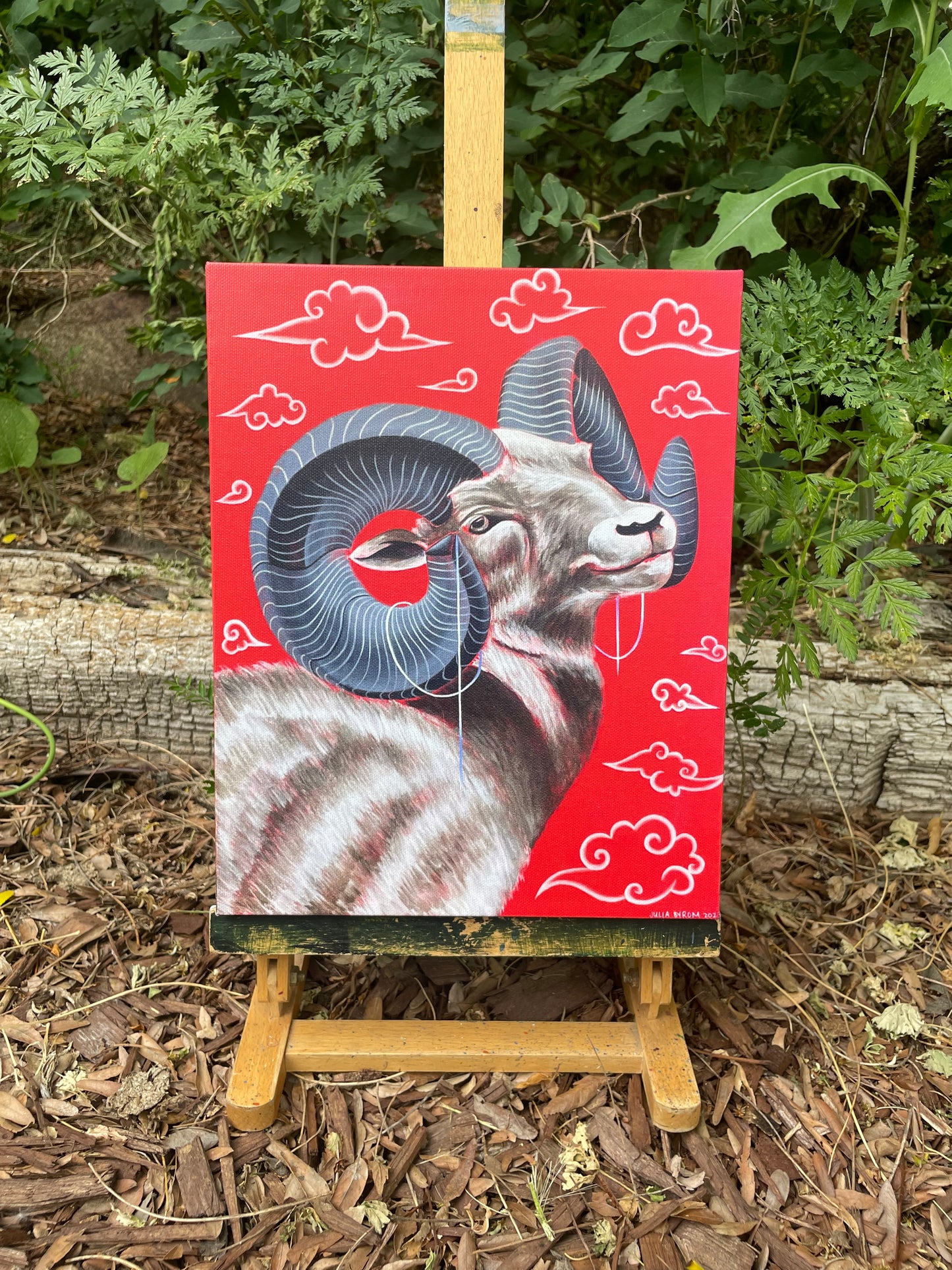 “Sweet Ram” Canvas Print