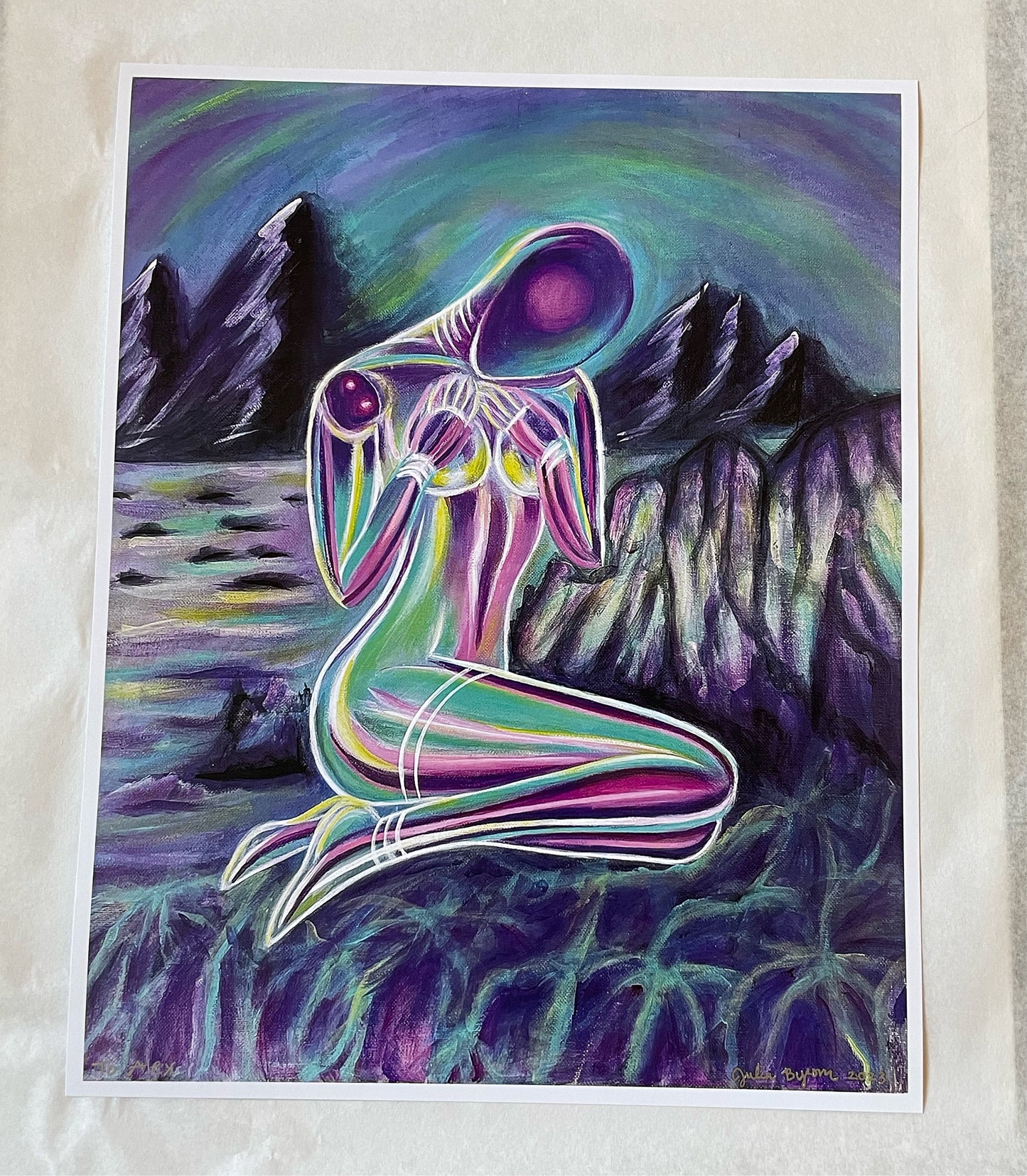 “Lagoon Lady” Print