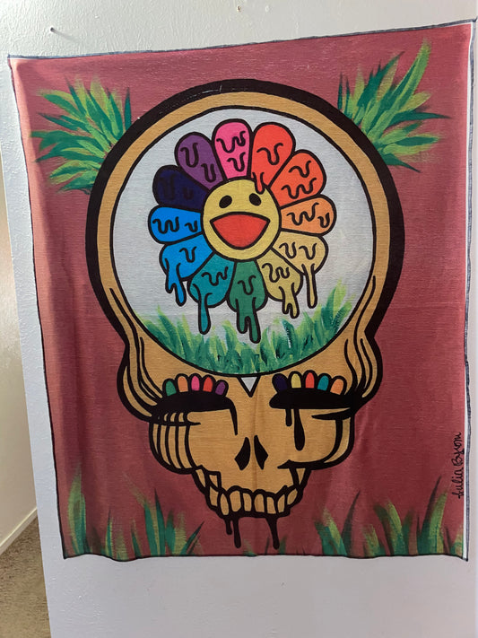 Grateful Dead x Murakaki Stealie Tapestry